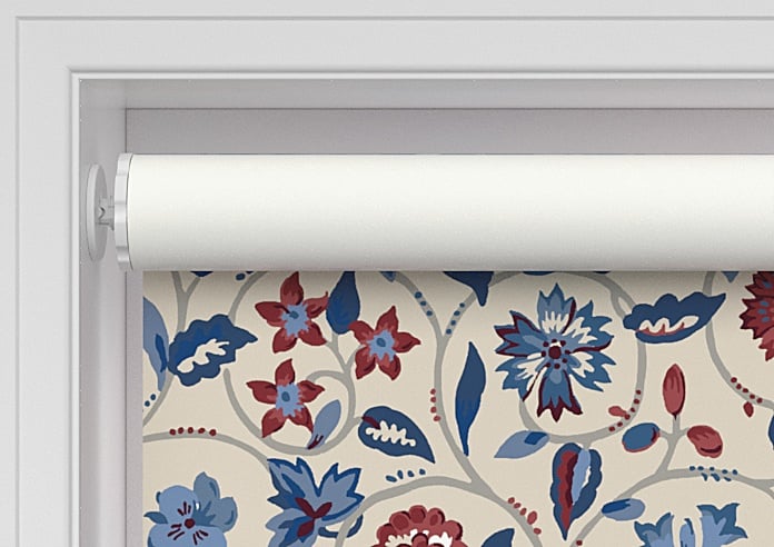 Land & Shore Esther (Blackout), Blue Red - Twist&Fit Roller Blind - Image 9
